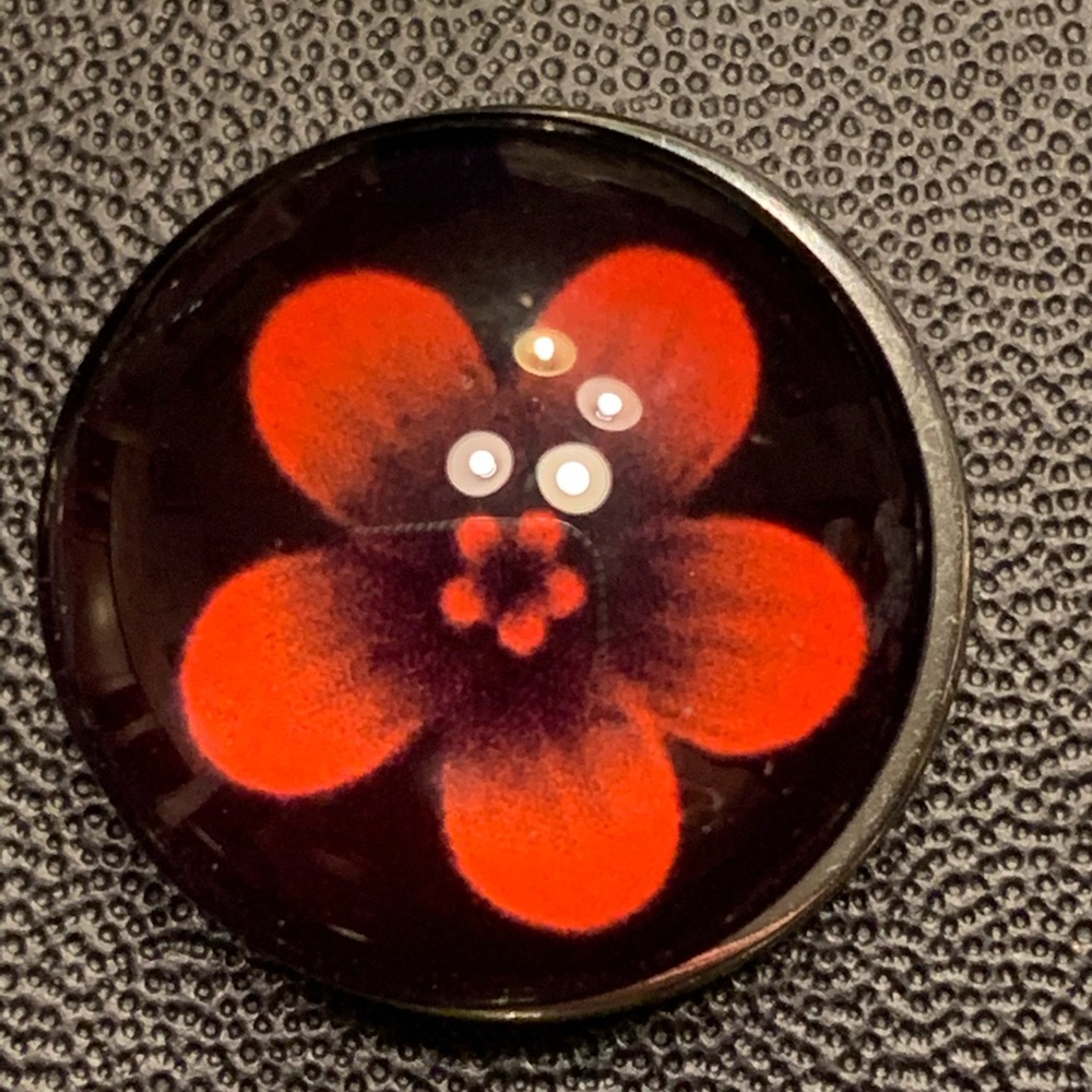 3 flowery snaps for snap jewelry etc